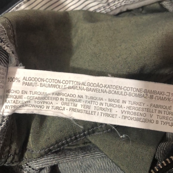 Zara Man Jeans Mens 31 Cotton 5-Pockets Straight Pant Dark Wash Blue Casual - Picture 7 of 8